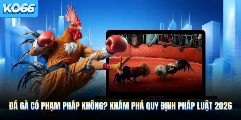 Đá Gà Có Phạm Pháp Không? Khám Phá Quy Định Pháp Luật 2026