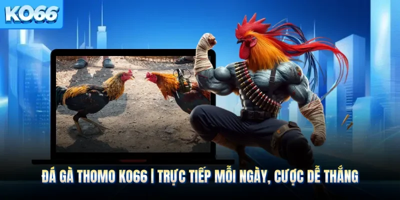 Đá Gà Thomo KO66 | Trực Tiếp Mỗi Ngày, Cược Dễ Thắng