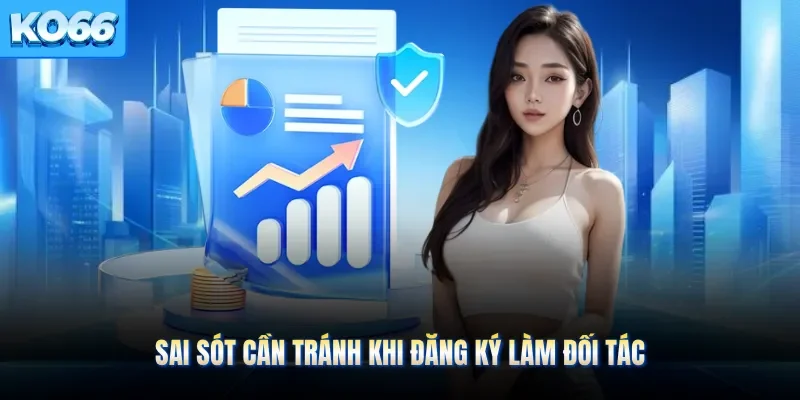 Sai sót cần tránh khi đăng ký làm đối tác